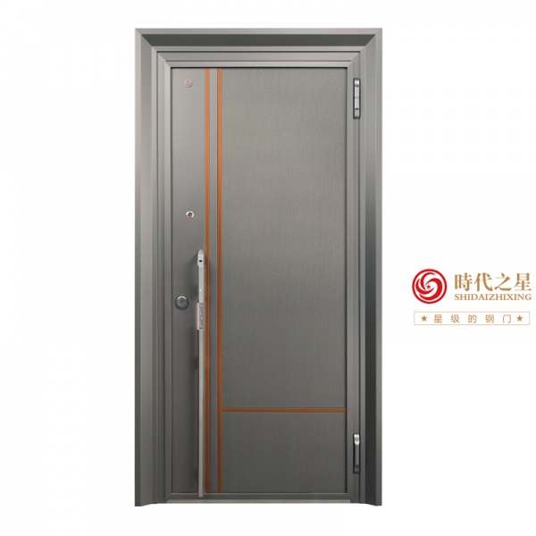 时代之星钢门SD-22H30颜色：圆美陶瓷灰+红铜拉丝.jpg