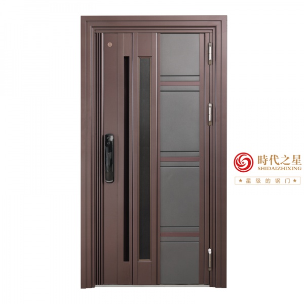 时代之星不锈钢门SD-H-1835颜色紫砂红+砂岩银.jpg