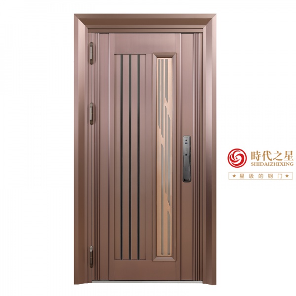 时代之星不锈钢门SD-2043B颜色拉丝褐金+黑钛拉丝.jpg