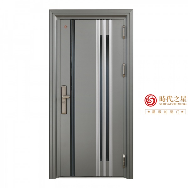 时代之星不锈钢门SD-22K8颜色：直线条雅典灰+韩国拉丝+黑钛拉丝.jpg